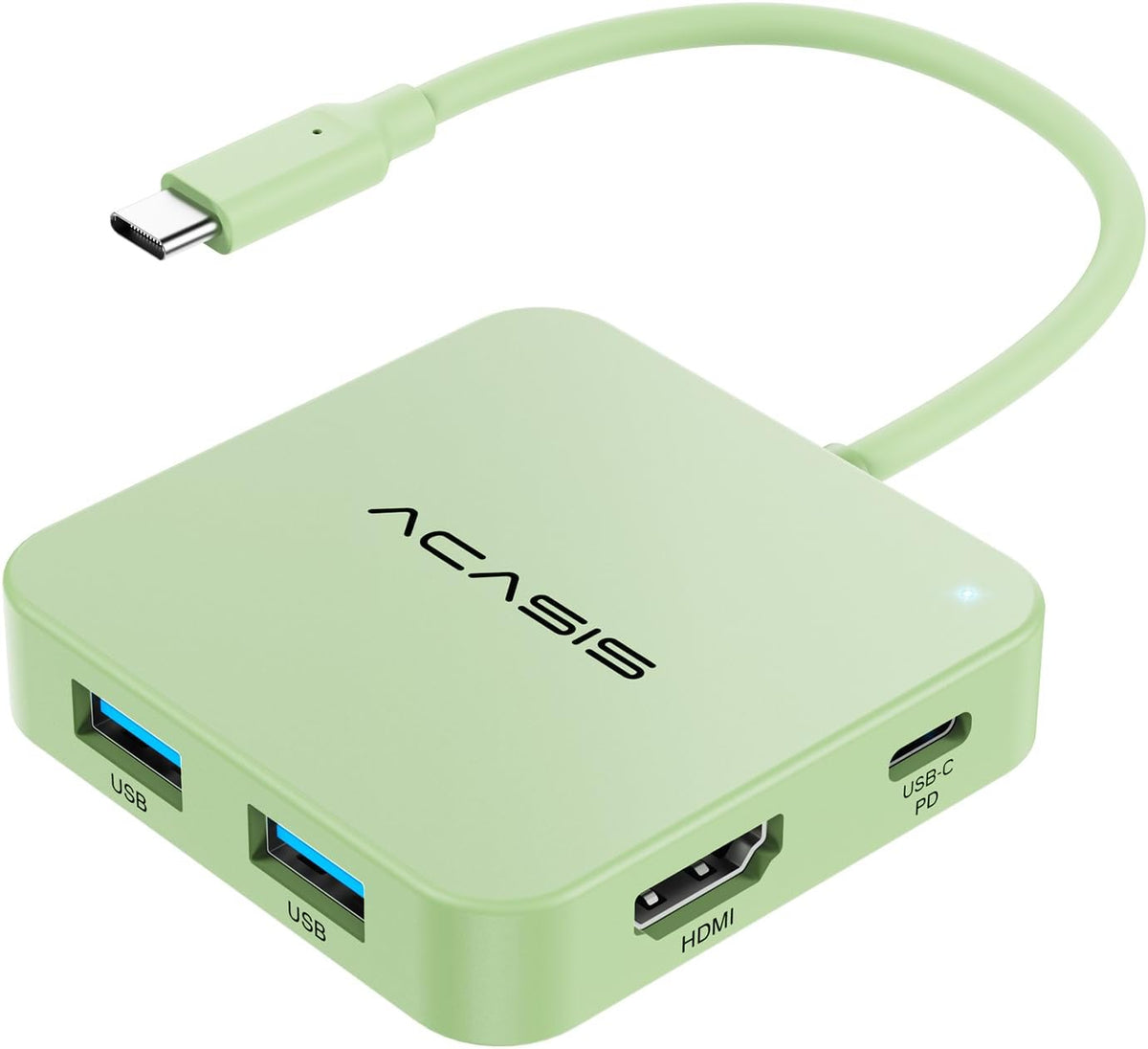 ACASIS USB C Hub 10Gbps, USB C a 4K 60Hz Adaptador HDMI para Laptop/MacBook