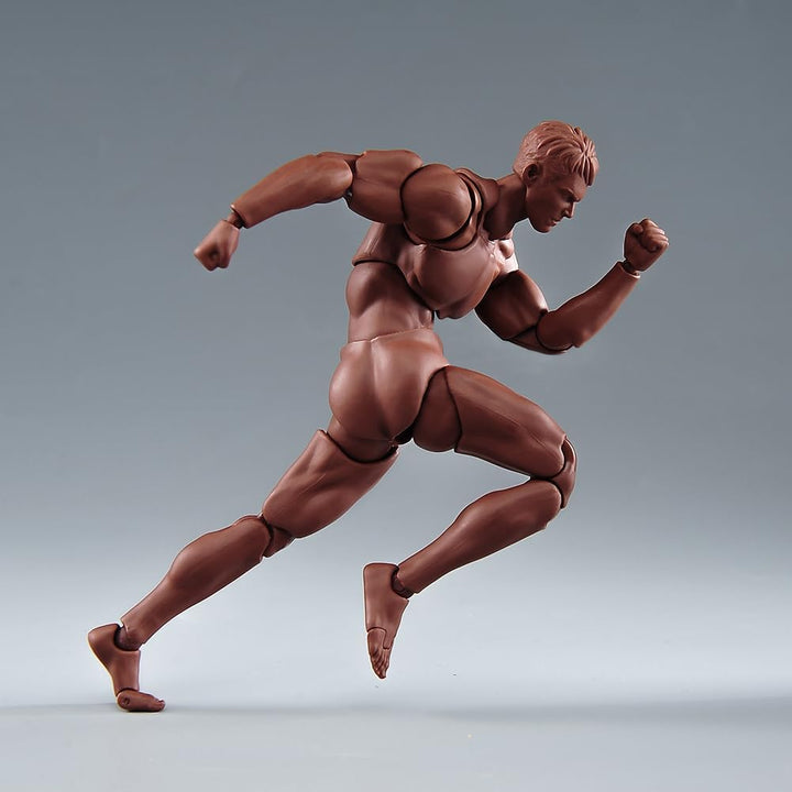Fremego Figura de acción masculina a escala 1\/12, figura muscular...