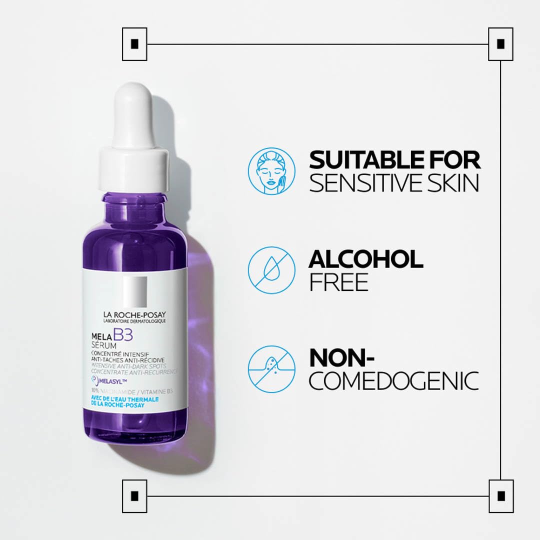 La Roche-Posay Mela B3 Serum, Dark Spot Corrector With Anti-Aging M...