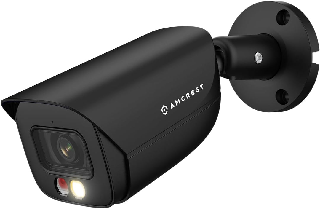 Amcrest Cámara IP PoE AI de 5MP con visión nocturna a color de 49 p...