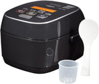 Zojirushi NW-JEC10BA - Arrocera y calentador de calor por inducción de presión (IH), 5.5 tazas, fabricado en Japón