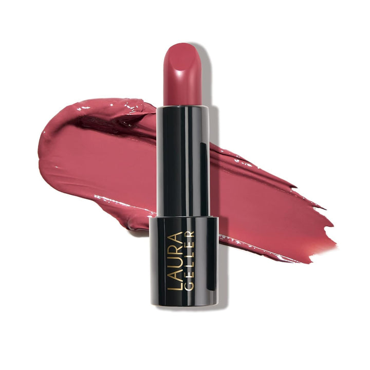 LAURA GELLER NEW YORK Lápiz labial clásico moderno, color rosa real...
