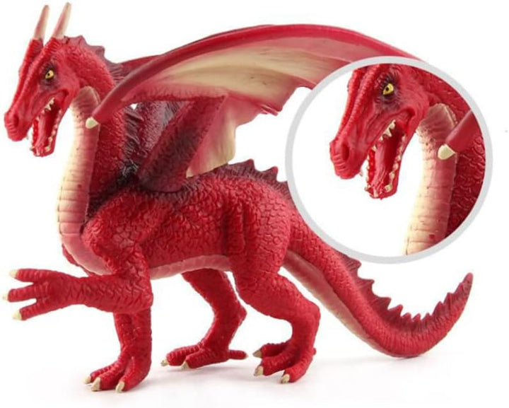 NIDONE Mini dinosaurio juguetes de plástico piedra dragón