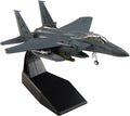 Escala 1:100 F-15E Strike Eagle Modelo de Caza Militar de Metal Fundido a Presión para Colección o Regalo Cola LN