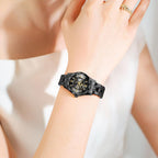 OPK Relojes para Mujer Estilo Business, Reloj Femenino con Correa de Acero Inoxidable, Reloj de Muñeca para Damas