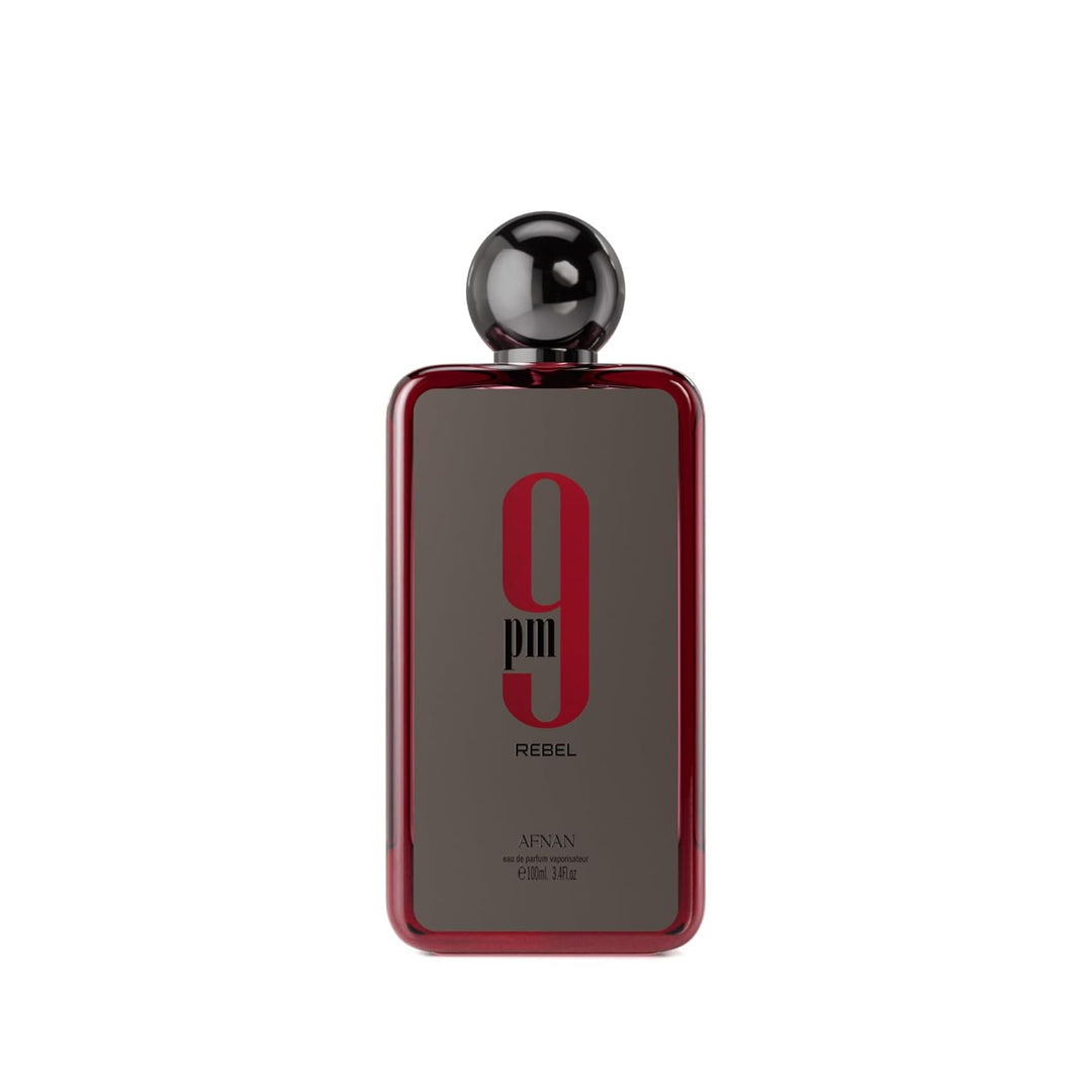Afnan 9 PM Rebel Eau De Parfum Unisex 3.4 Fl. Oz