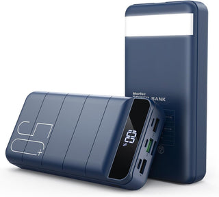 Cargador portátil Power Bank 50000mAh Carga rápida 22.5W USB C Bate...