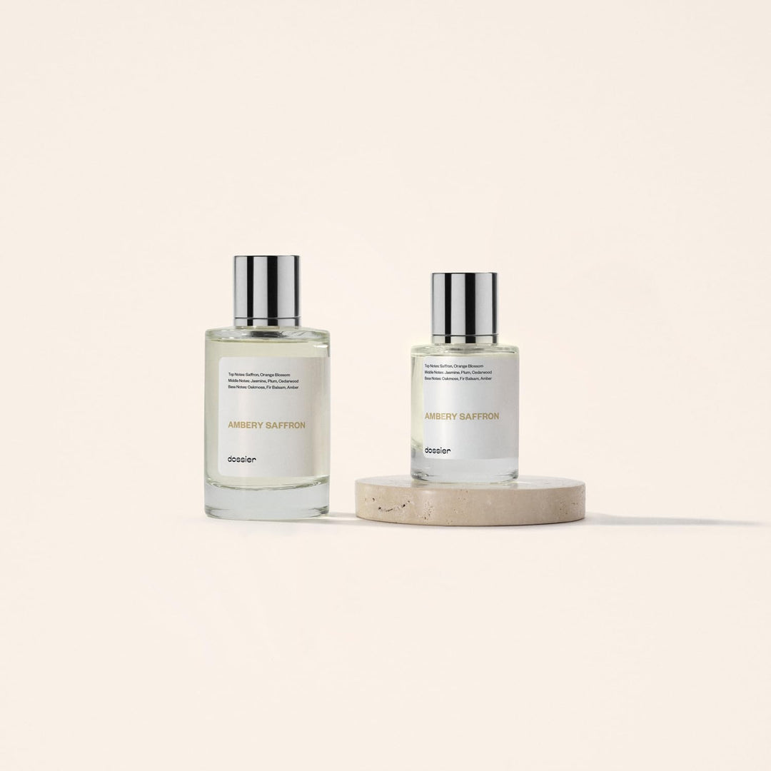 Dossier - Ambery Saffron - Eau de Parfum - Inspirado en MFK's B...