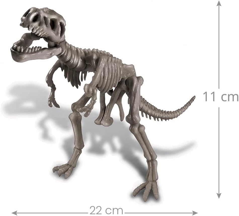 4M STEAM Dinosaur World Exploration| Kit de ciencia práctica con figuras de dinosaurios y experimentos fósiles para niños a partir de 5 años - Juguete educativo de paleontología regalo
