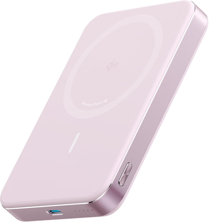 Anker MagGo Power Bank, batería magnética ultradelgada de 10,000 mA...
