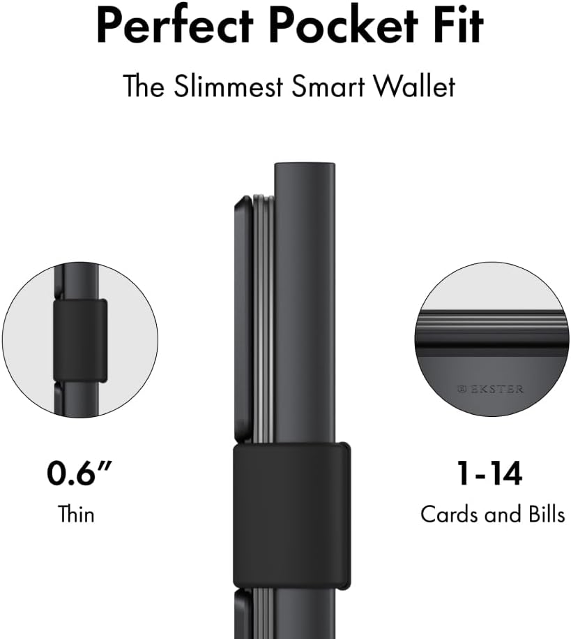 Ekster Cardholder Pro Cartera totalmente metálica para hombre | Car...