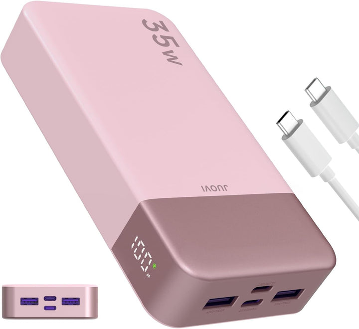 JUOVI J2651 Cargador Portátil, Banco de Energía de 35W 20000mAh con...