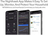 NETGEAR RAX9 Nighthawk 4-Stream AX1800 Router WiFi 6 de doble banda...