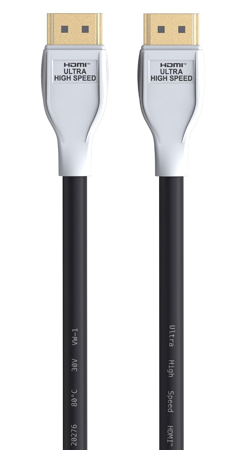 PowerA Cable HDMI de ultra alta velocidad para PlayStation 5, cable, HDMI 2.1, PS5, con licencia oficial
