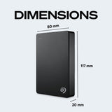 Disco duro externo portátil Seagate de 5 TB - USB 3.0 para PC, Mac,...