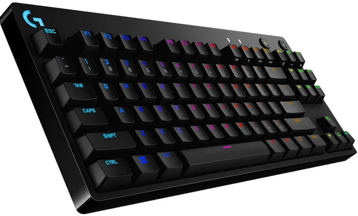 Logitech G PRO Teclado Mecánico para Juegos, Diseño Ultra Portátil...
