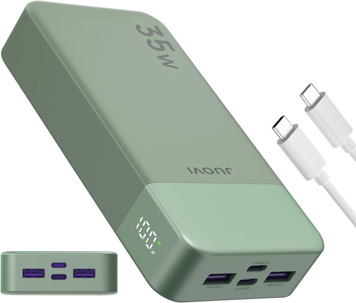 JUOVI J2651 Cargador Portátil, Banco de Energía de 20000mAh con Ent...