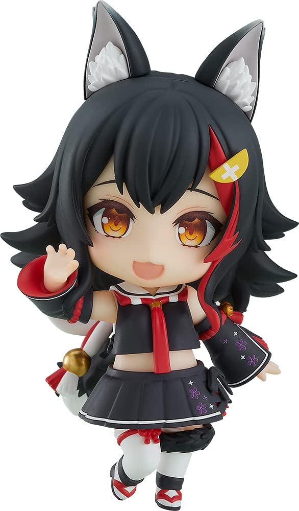 Good Smile Hololive Production: Ookami Mio Nendoroid Figura de acción, multicolor