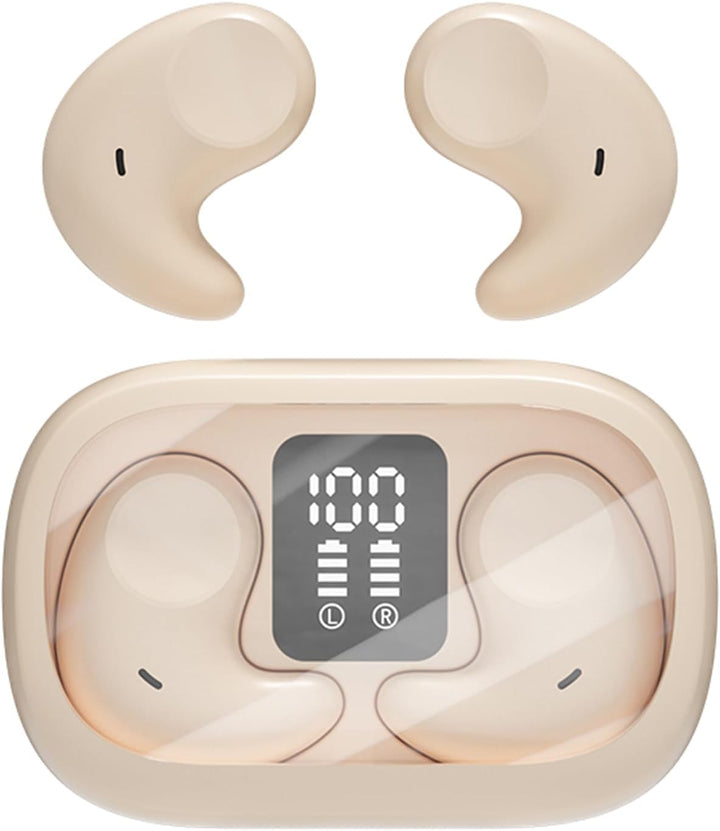 Piluyaa Auriculares para dormir con Bluetooth en el oído, auricular...