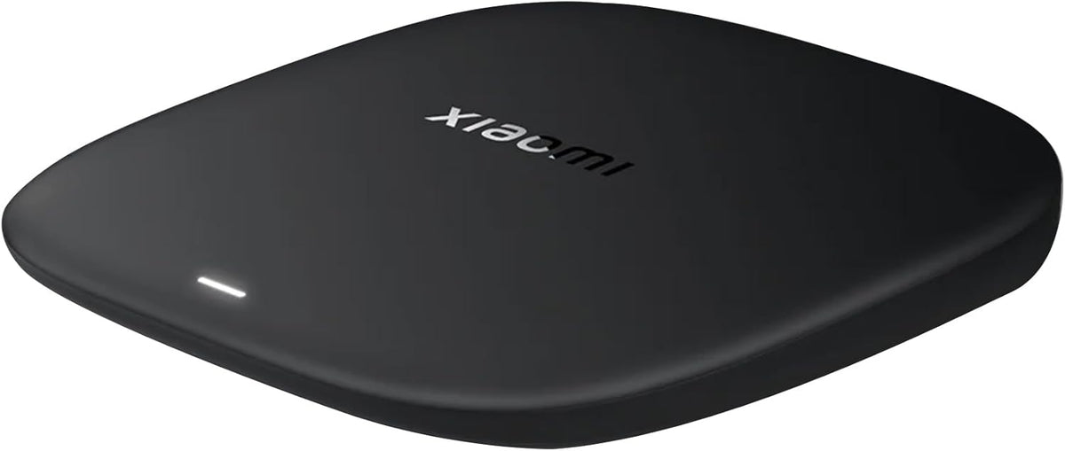 Xiaomi Android Google TV Box S 3ª generación, 4K UHD TV Box Dolby Vision Atmos y DTS:X, 2 GB + 32 GB de almacenamiento WiFi 6 HDMI 2.1 360° Bluetooth Control remoto de voz para televisión, Internet Smartphones Streaming