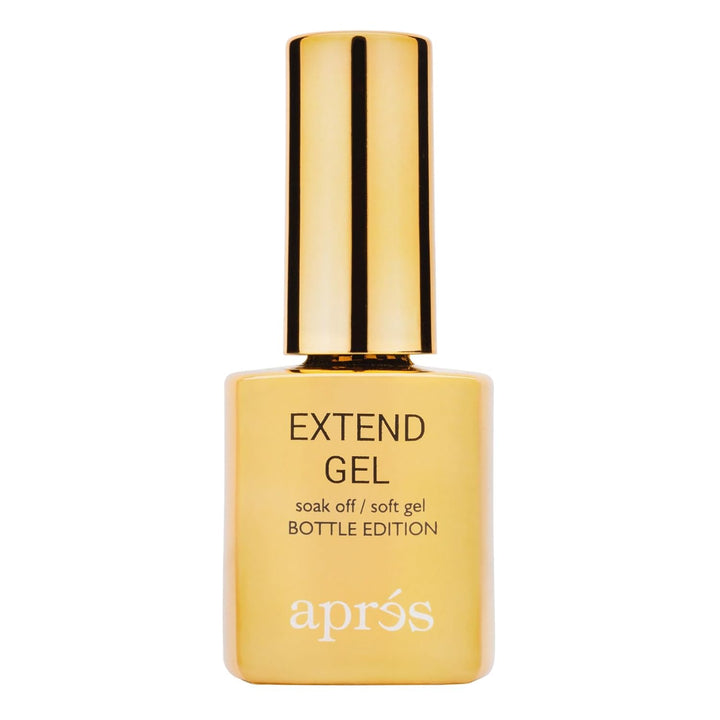 Apres Nail Extend Gel Gold Bottle | 0.51 fl oz | Calidad Premium |...