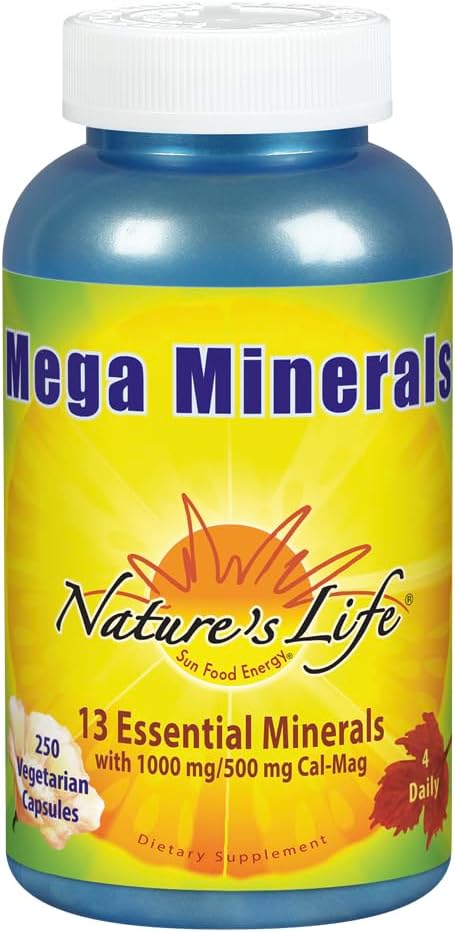 Nature's Life Mega Minerals Complex | Suplemento completo de mi...