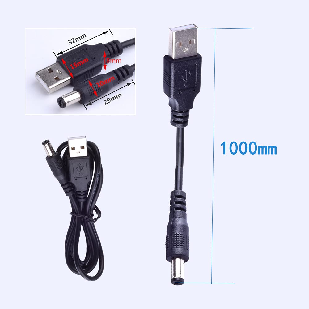 Cable de alimentación 5V Cargador de repuesto El adaptador