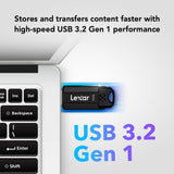 Lexar Unidad flash USB 3.2 Gen 1 JumpDrive S80 de 512 GB, almacenam...