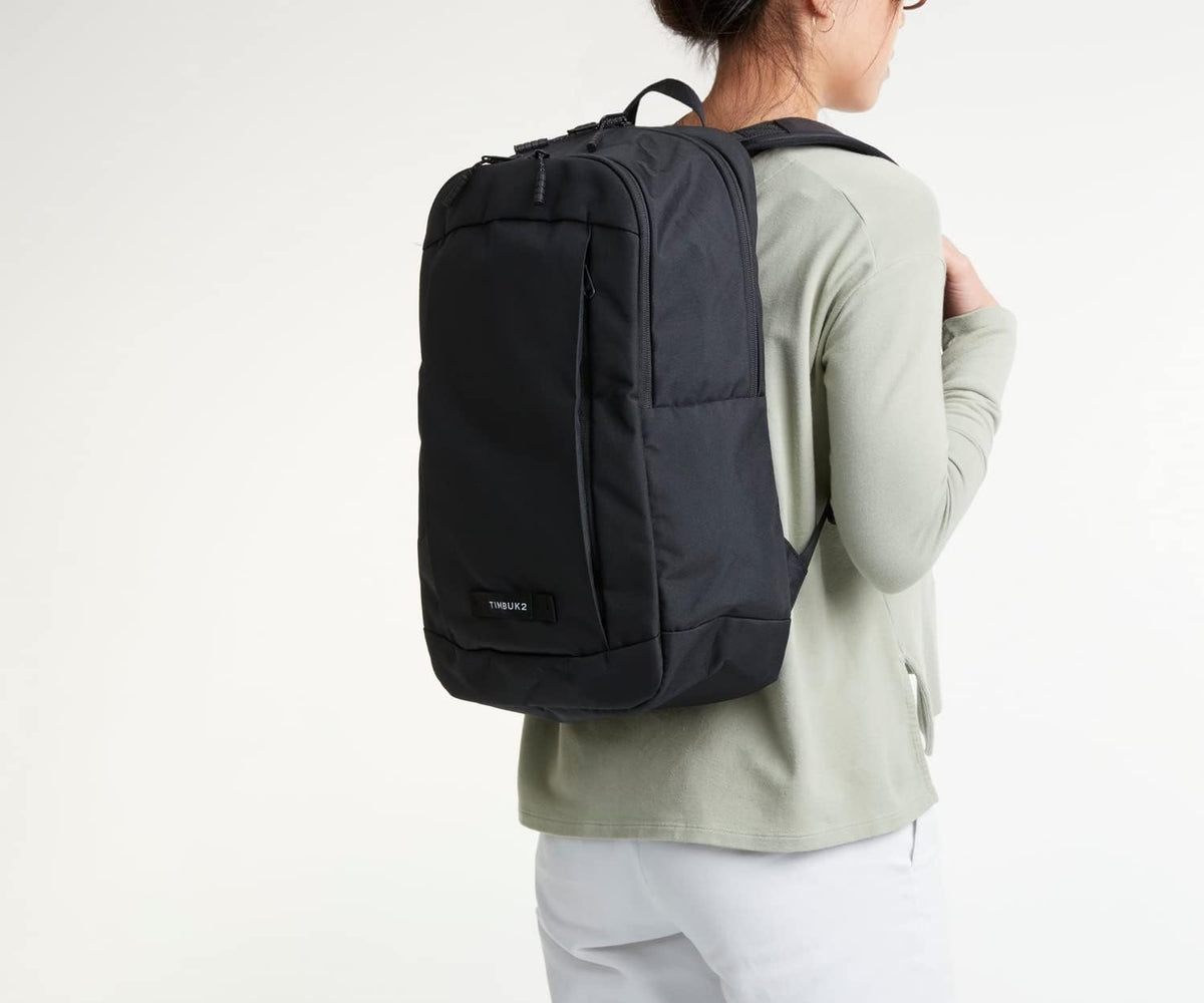 Timbuk2 Parkside Mochila para laptop 2.0, Eco Negro, Tamaño único, Computadora portátil