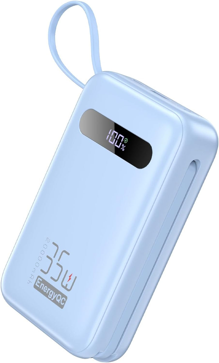 EnergyQC Cargador Portátil de 20000mAh, Banco de Energía de Carga R...