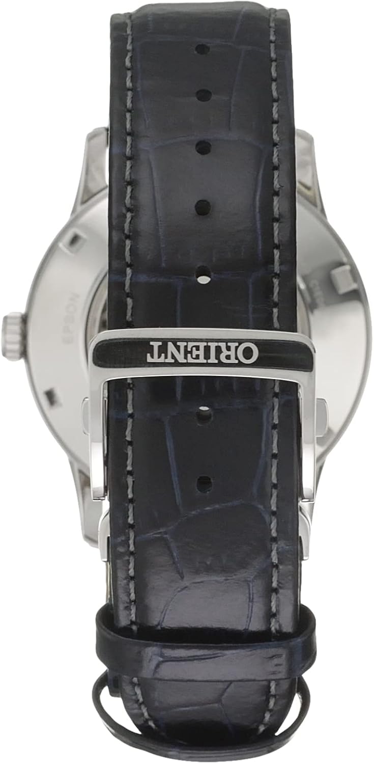 Orient Reloj automático japonés/de cuerda manual de acero inoxidable con cristal de zafiro Modelo: RA-AK00