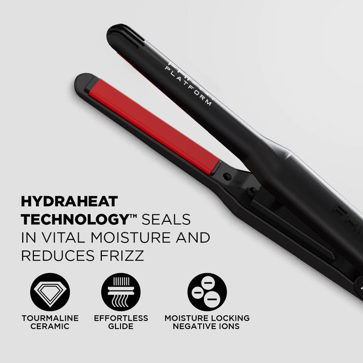 FHI HEAT Plancha de pelo de turmalina Platform Pro Styling para tod...