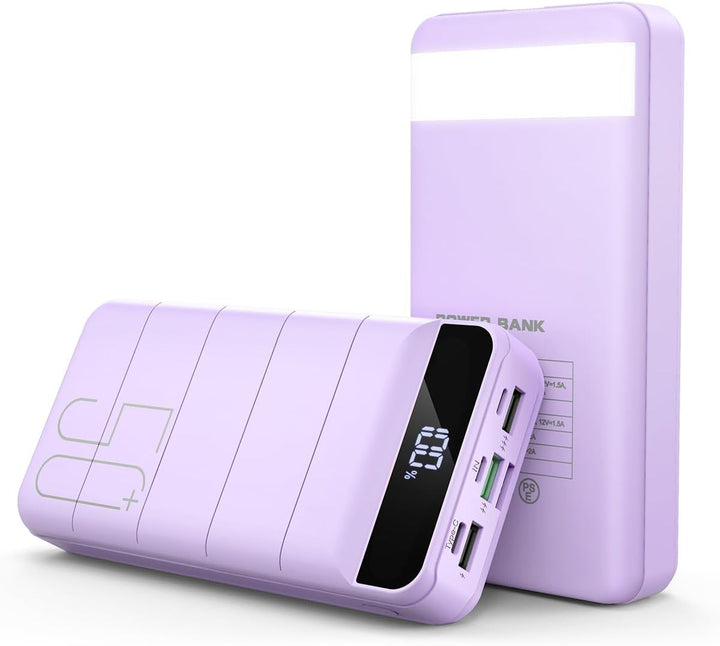DAOLOT Banco de energía de carga rápida 50000mAh - 22.5W cargador p...