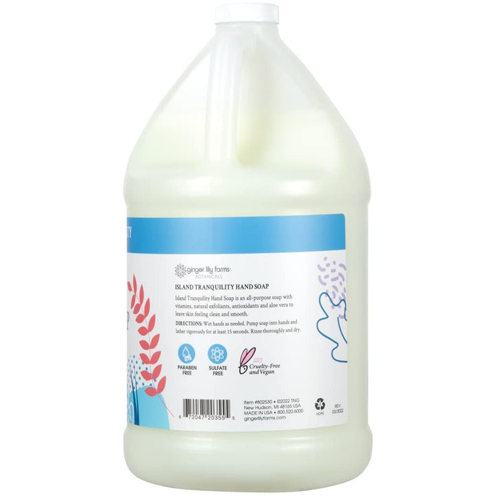 Ginger Lily Farms Botanicals - Repuesto de jabón líquido multiusos...