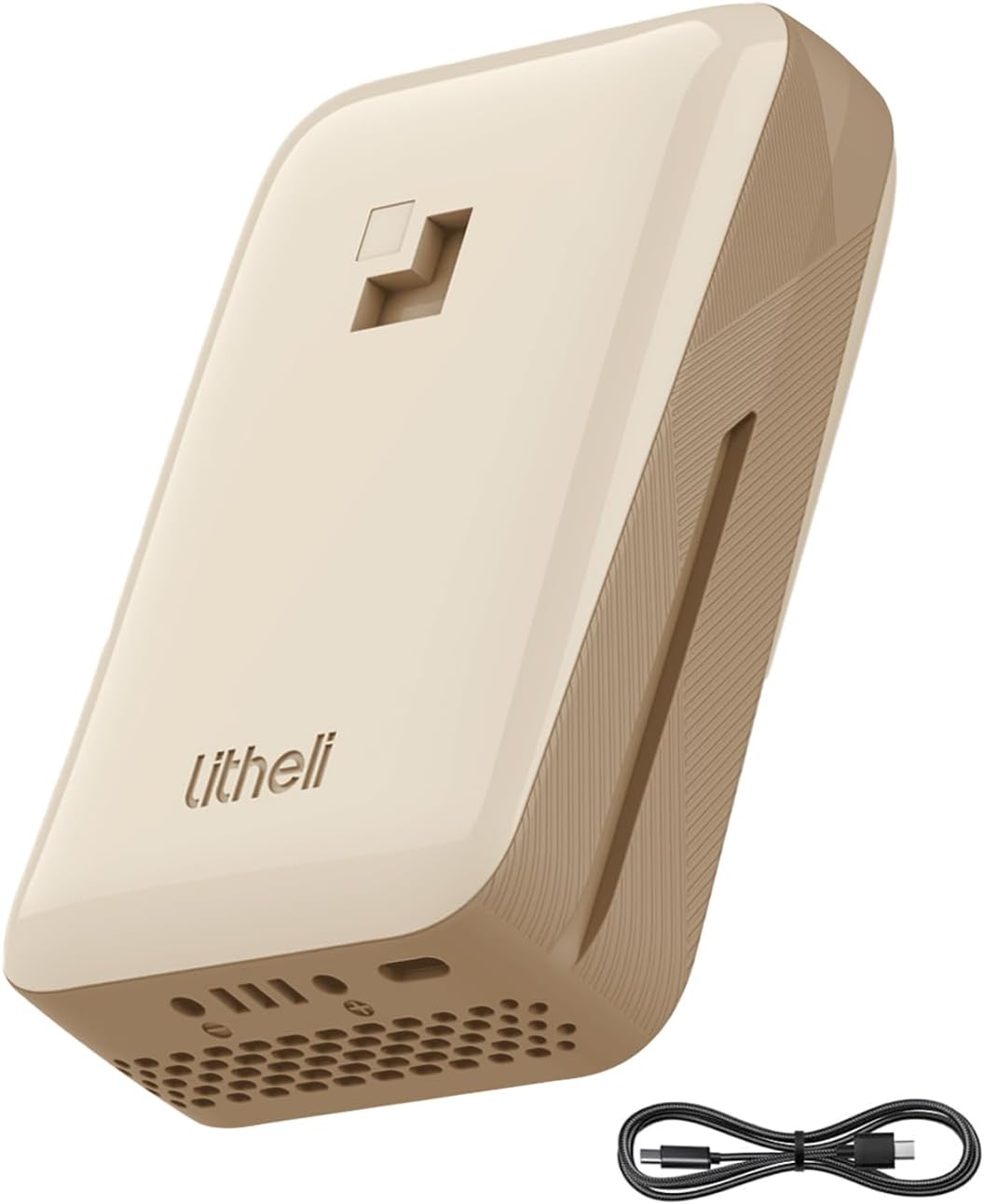 LiTHELi Cargador portátil 2.0Ah Baterías de litio 45W Max Power Ban...