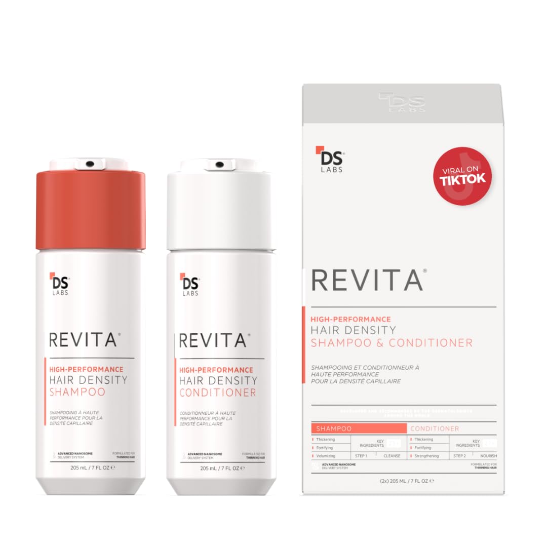 DS Labs Revita Hair Density Champú y acondicionador para cabello ad...