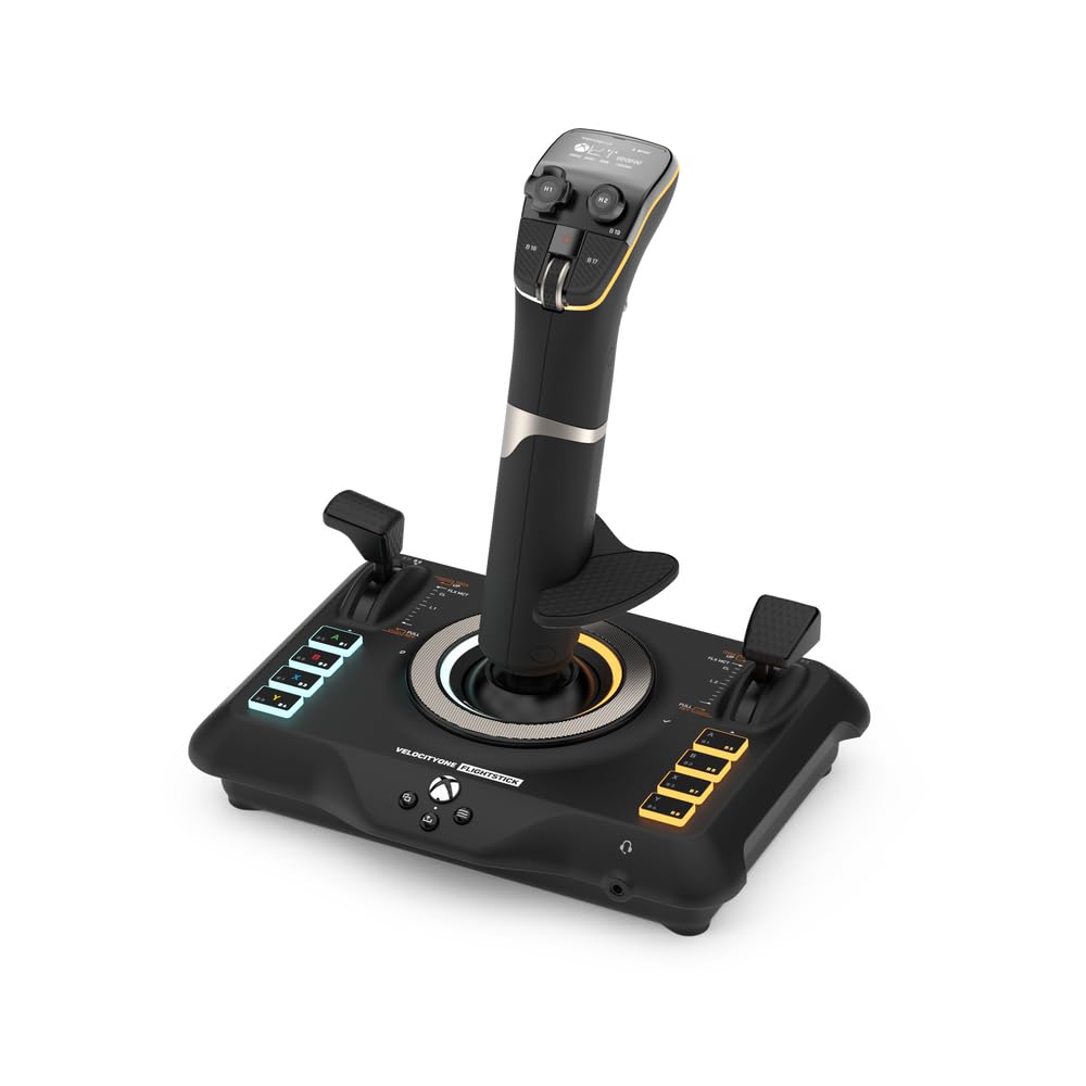 Turtle Beach VelocityOne Flightstick Controlador de Vuelo Universal para Simulador, Xbox, PC