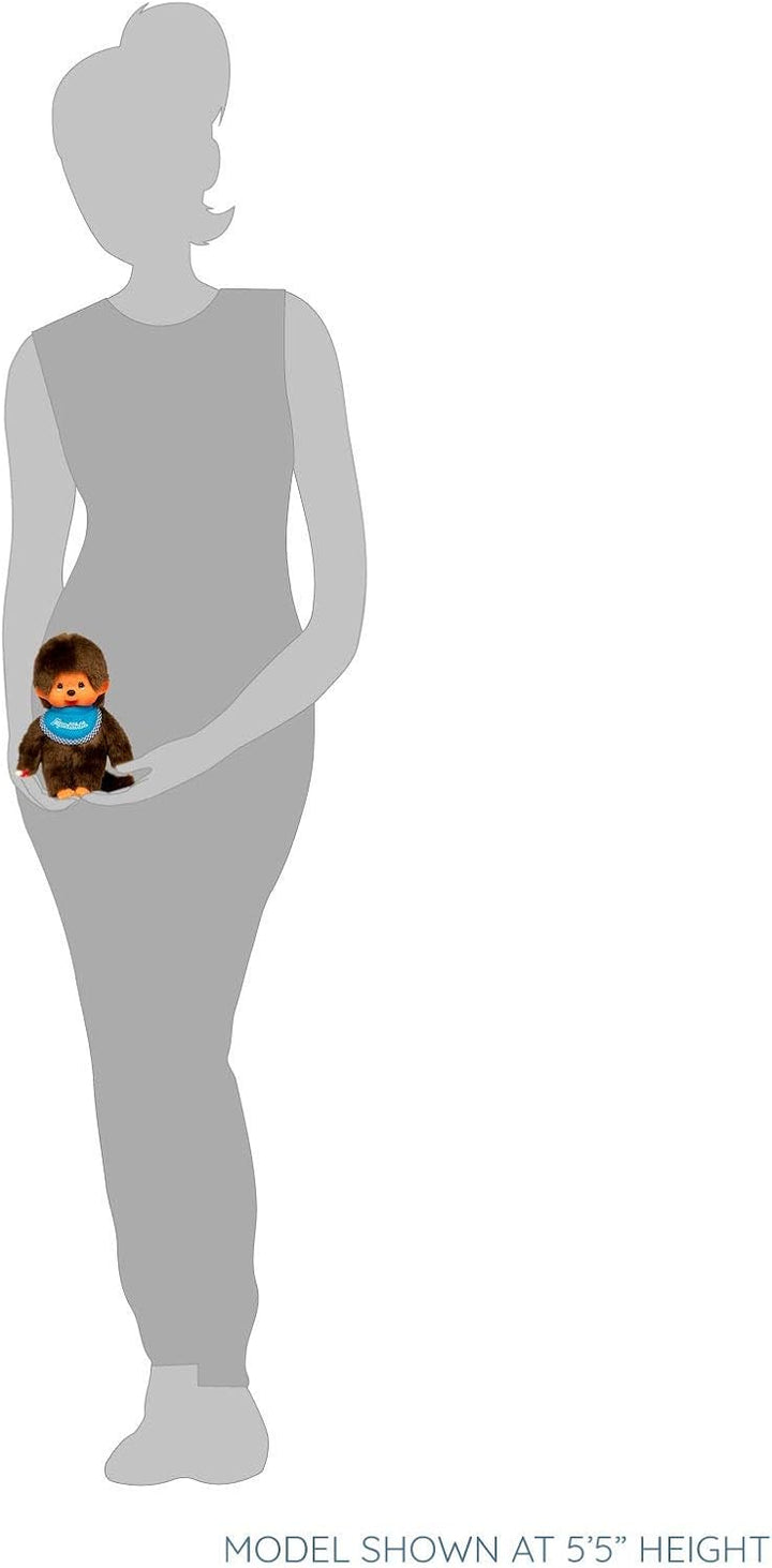 Monchhichi \u2013 Figura Clásica de 20 cm, Niño (Azul)