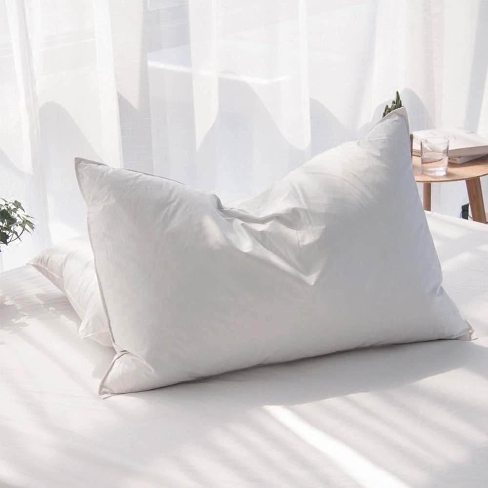 Goose Feathers y Down Pillows, Bed Pillows Standard Size Set de 2