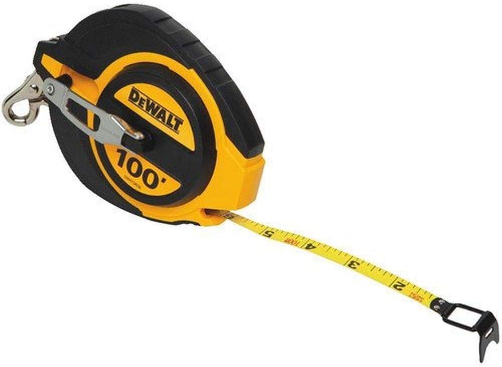 DEWALT DWHT34036L - Cinta larga para caja cerrada de 100 pies, Slide Lokck
