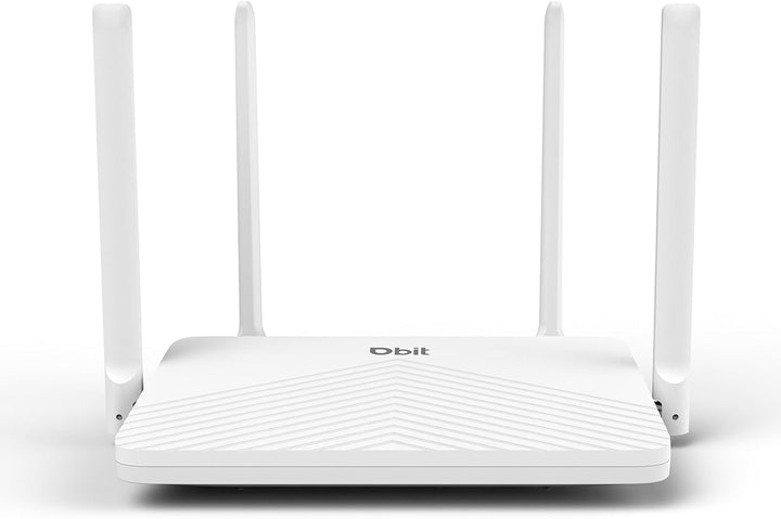 Router WiFi DBIT AC1200 2.4GHz +5GHz de doble banda MU-MIMO con 4 p...