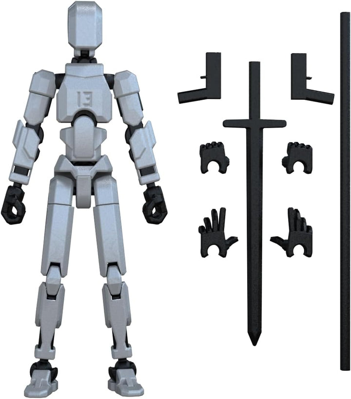 MerryXD T13 - Figura de acción 3D, figura de acción de Nova Titan L...