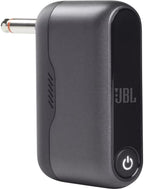 JBL Sistema inalámbrico de dos micrófonos con receptor de doble canal, negro