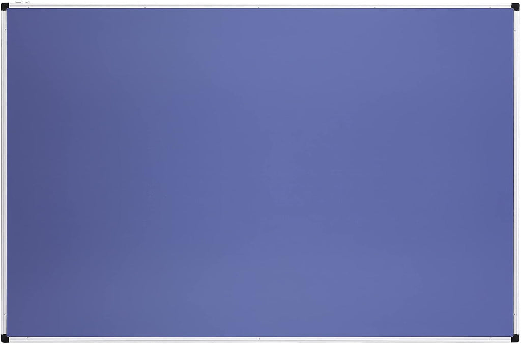 Amazon Basics Pizarra blanca magnética grande de borrado en seco con marco de aluminio, bandeja para bolígrafos, montaje en pared, 35.4 x 23.6 pulgadas, para escuela, aula, oficina y hogar