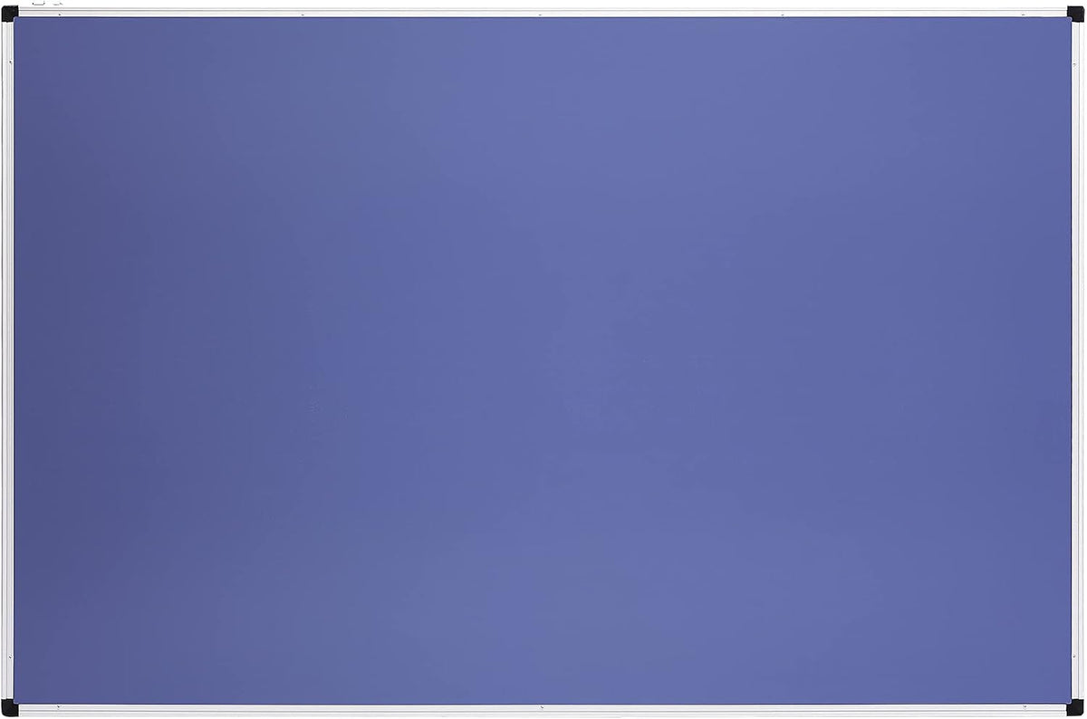 Amazon Basics Pizarra blanca magnética grande de borrado en seco con marco de aluminio, bandeja para bolígrafos, montaje en pared, 35.4 x 23.6 pulgadas, para escuela, aula, oficina y hogar