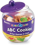 Learning Resources Goodie Games ABC Cookies - Letras del alfabeto, Paquete de 42