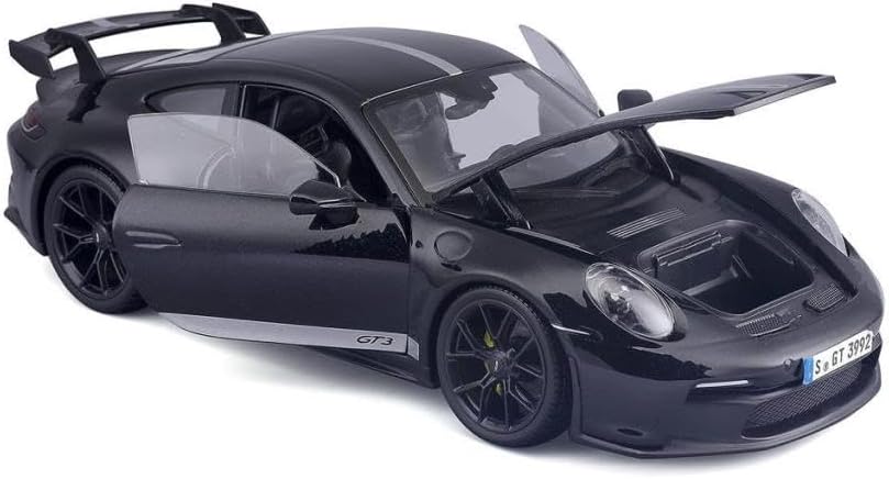 Maisto Super Car Porsche 911 GT3 2022 - Escala 1:18 - Increíblemente detallada réplica de automóvil coleccionable de fundición a presión, modelo de automóvil coleccionable, color azul