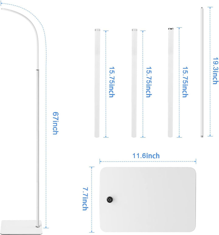 AISVAN Soporte de piso para monitor de bebé de altura