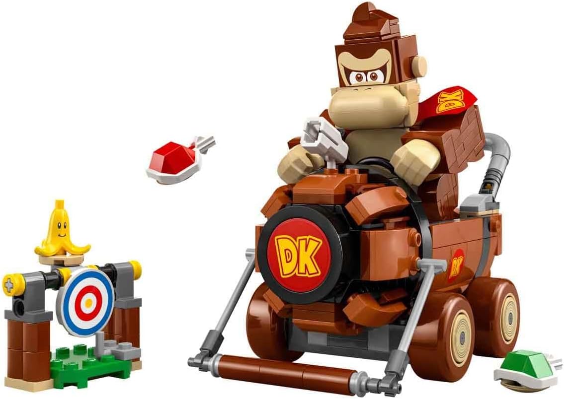 Lego Super Mario Kart(TM) - Donkey Kong y DK Jumbo Toy Bloques de r...