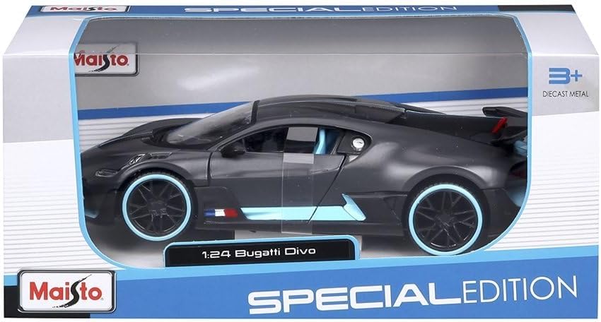 Maisto 1:24 Edición Especial Bugatti DIVO, gris oscuro